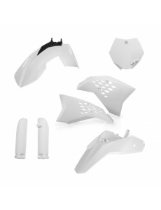 KIT PLÁSTICOS COMPLETO ACERBIS KTM SX 65 2012 - 2015 BRANCO